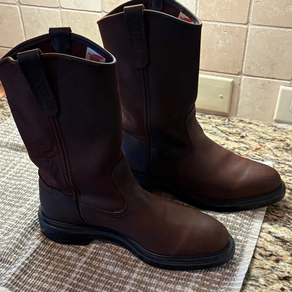 Red Wing Leather Boots - Picture 1 of 7
